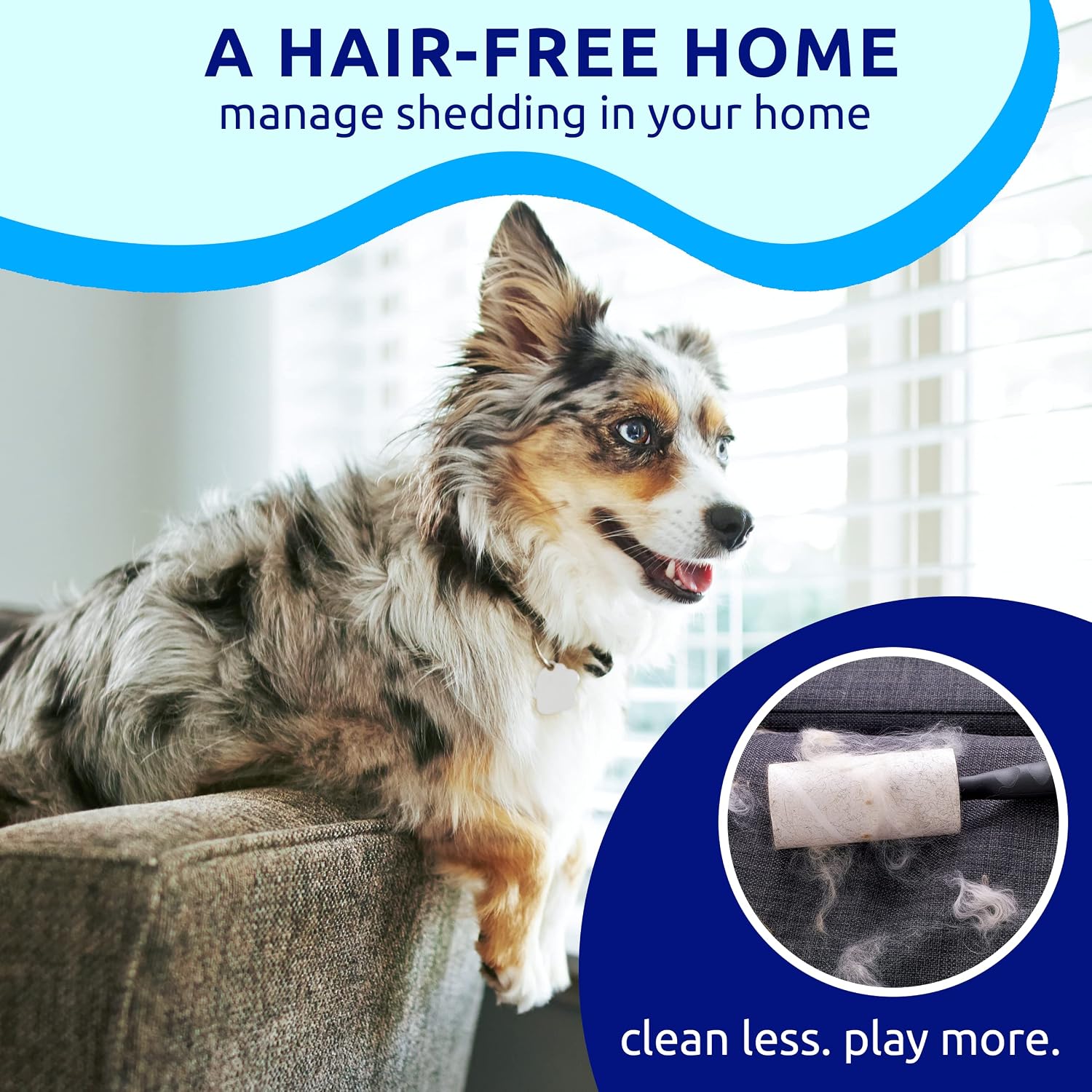 Double Sided Deshedding Brush for Dogs and Indoor Cats