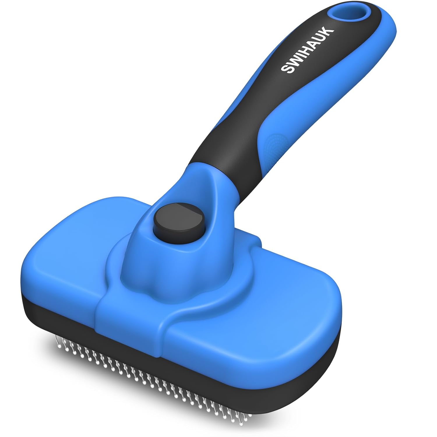 Self Cleaning Slicker Brush for Dogs and Cats, Skin Friendly